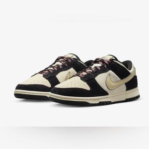 Nike women’s dunk low black Suede